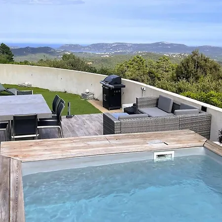 Villa Domaine Pascialella, 20 Pers, 3 Piscines, Vue Porto-Vecchio (Corsica)